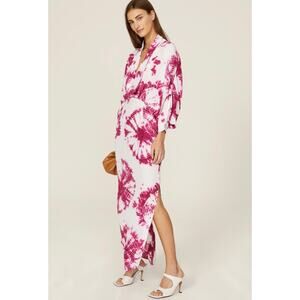 S/W/F
Magenta Tie Dye Plunge Dress 💘